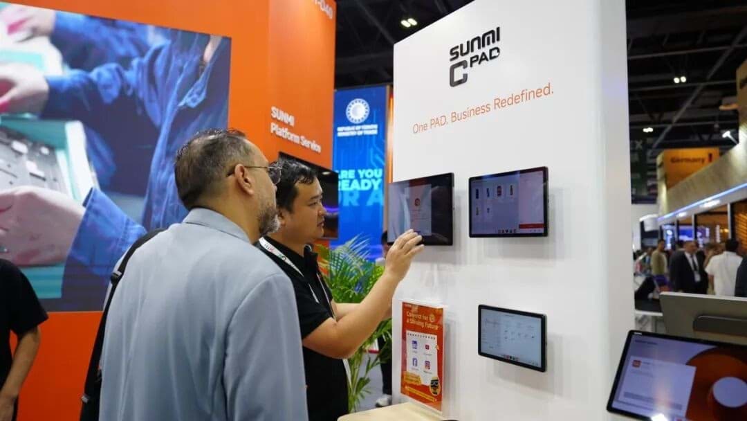 SUNMI präsentiert CPad auf der GITEX GLOBAL 2025 – starker Auftritt mit globalem Partnernetzwerk